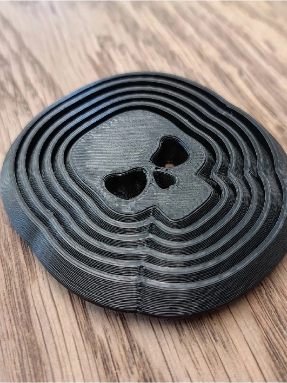 Black Skull Lapel Pin - Men's Accessory